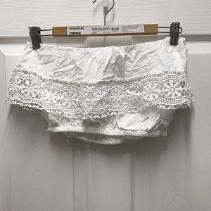 lace crop top